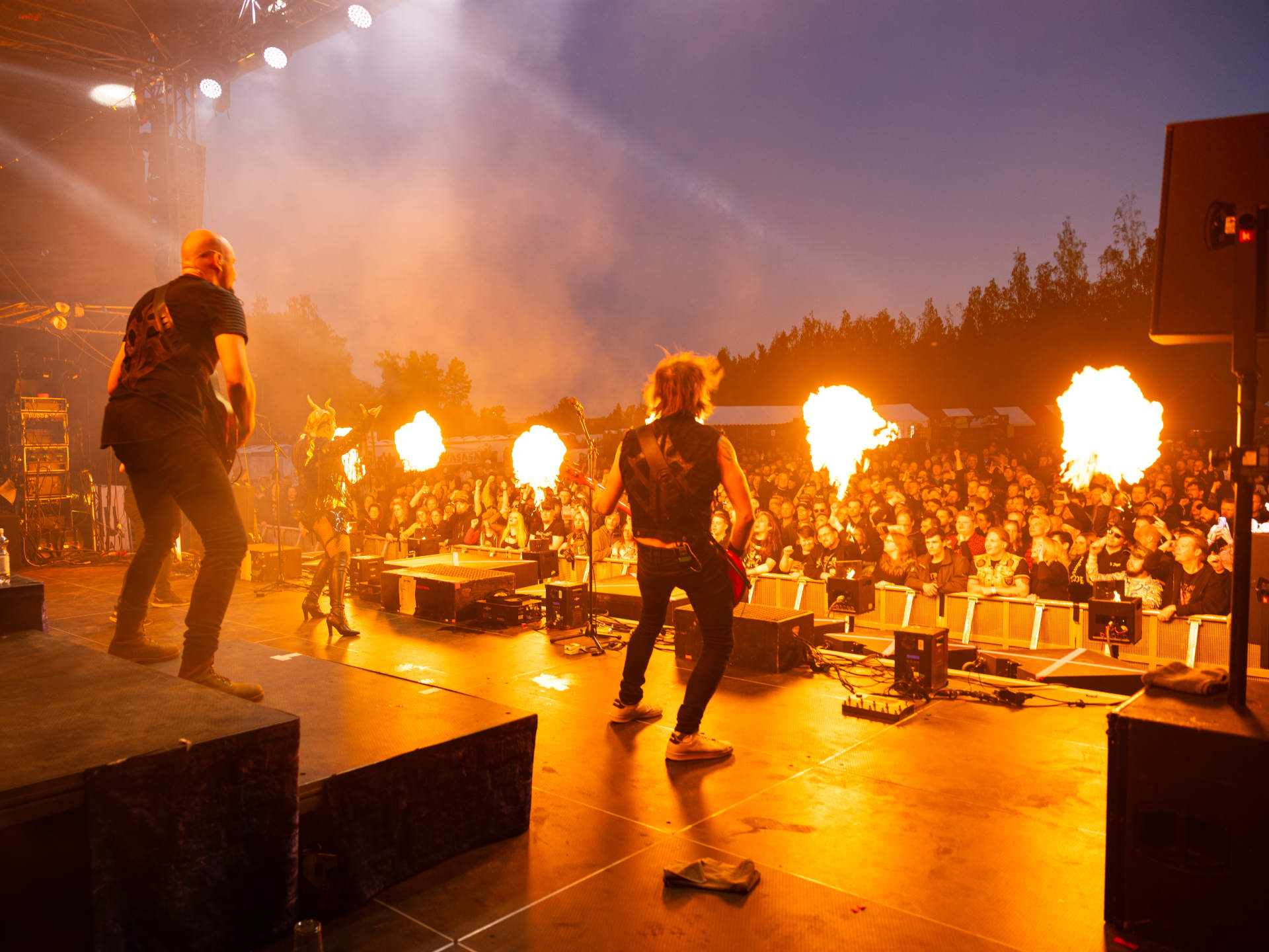 Rockfestivaalin tekninen toteutus