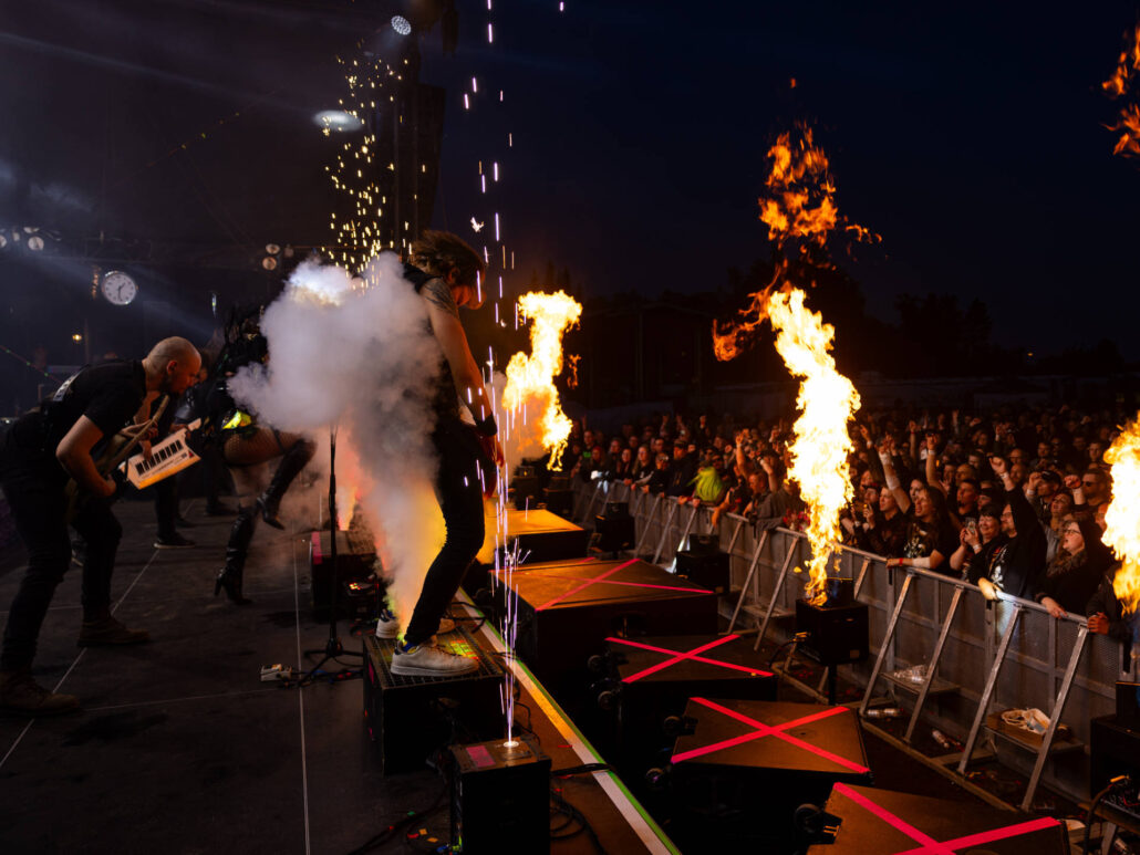 Rockfestivaalin tekninen toteutus